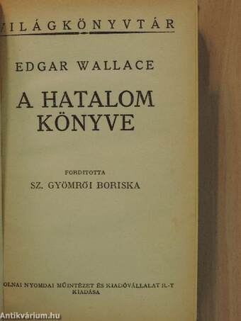 A hatalom könyve