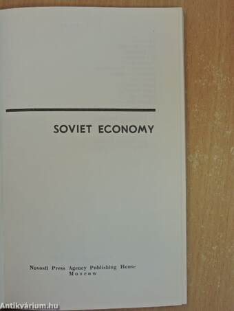 Soviet Economy