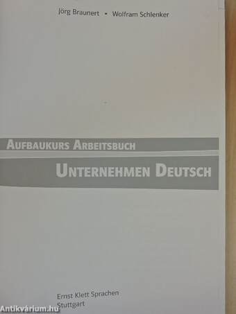 Unternehmen Deutsch - Aufbaukurs Arbeitsbuch