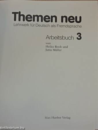 Themen neu 3 - Arbeitsbuch