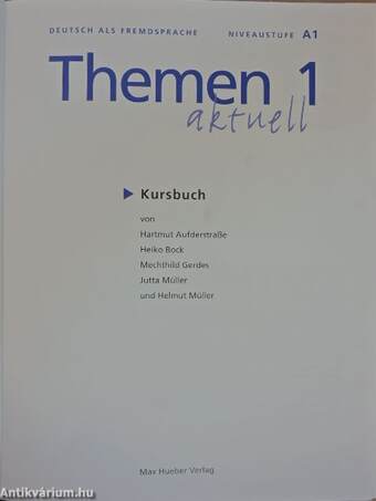 Themen aktuell 1 - Kursbuch - CD-vel