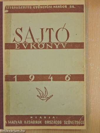 Sajtó évkönyv 1946