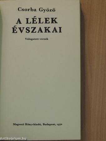 A lélek évszakai