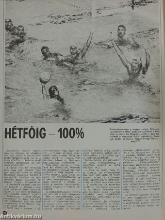 Képes Sport 1976. július 27.