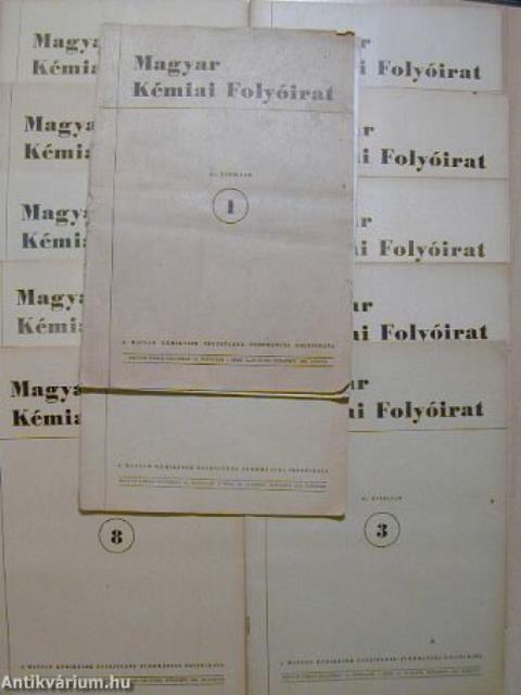 Magyar Kémiai Folyóirat 1971. (Nem teljes évfolyam)