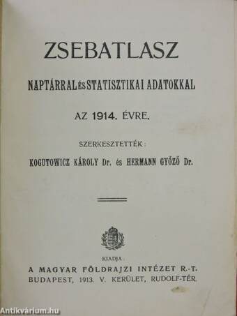 Zsebatlasz 1914.