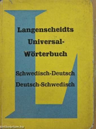 Langenscheidts Universal-Wörterbuch Schwedisch