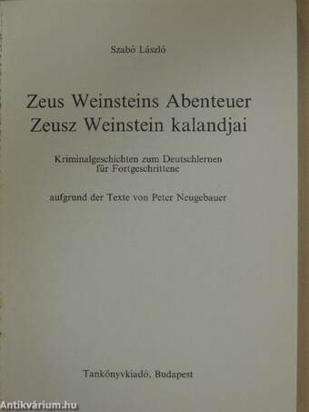 Zeus Weinsteins Abenteuer