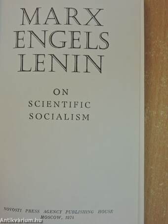 Marx-Engels-Lenin on Scientific Socialism