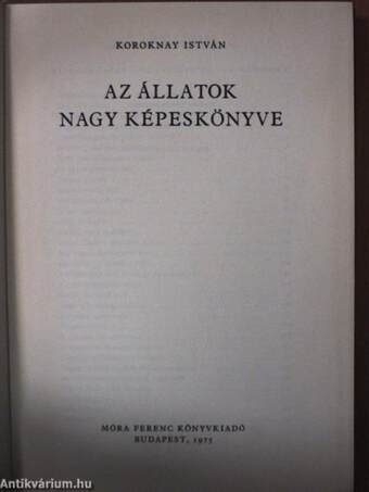 Az állatok nagy képeskönyve