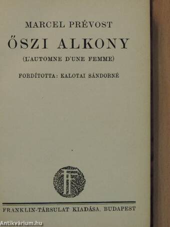 Őszi alkony