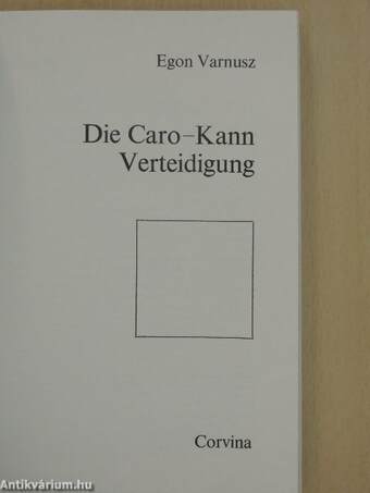 Die Caro-Kann Verteidigung