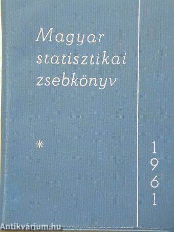 Magyar statisztikai zsebkönyv 1961.