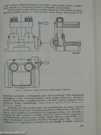 Forgácsoló készülékek szerkesztésének elemei