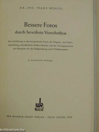 Bessere Fotos durch bewährte Vorschriften