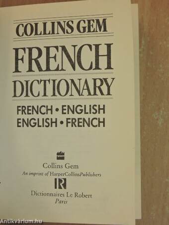 French dictionary