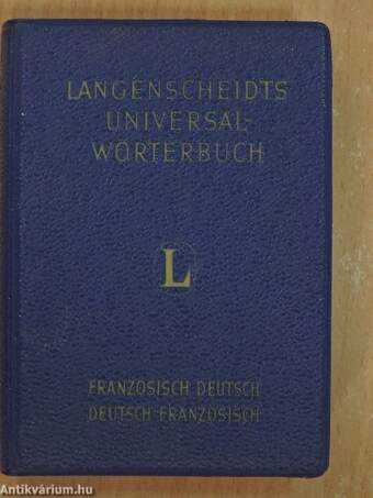 Langenscheidts Universal-Wörterbuch Französisch