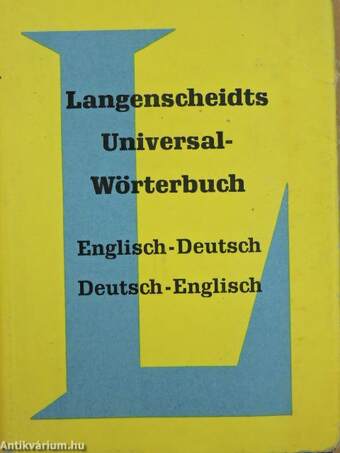 Langenscheidts Universal-Wörterbuch Englisch