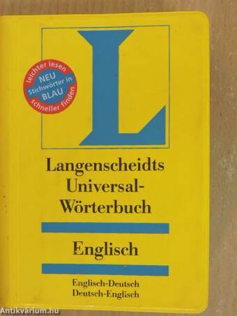 Langenscheidts Universal-Wörterbuch Englisch