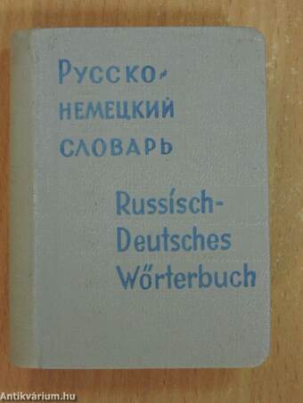 Russisch-Deutsches Wörterbuch (minikönyv)