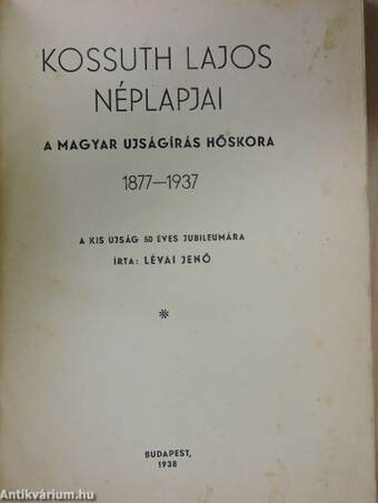 Kossuth Lajos Néplapjai