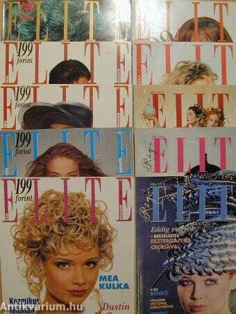 Régi Elite Magazin 1995. (nem teljes évfolyam)
