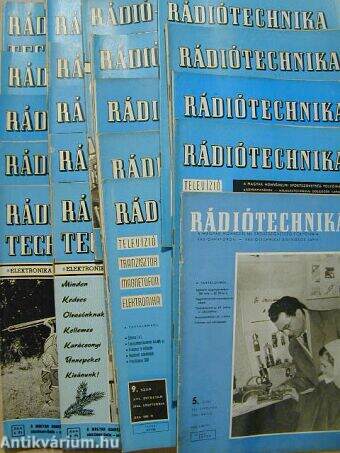 Rádiótechnika 1963-1976. (vegyes számok)