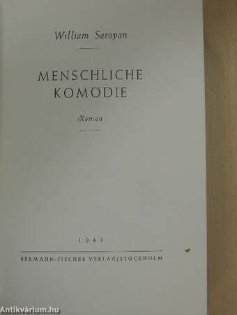 Menschliche Komödie