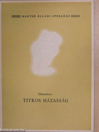 Cimarosa: Titkos házasság