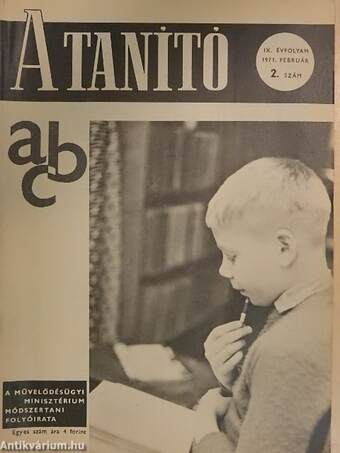 A Tanító 1971. (nem teljes évfolyam)