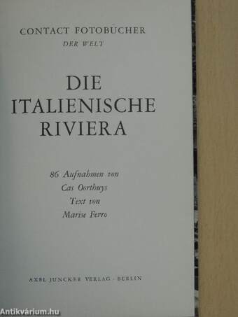 Die Italienische Riviera