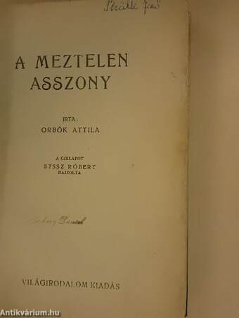 A meztelen asszony