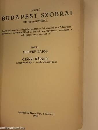 Vezető Budapest szobrai megtekintéséhez