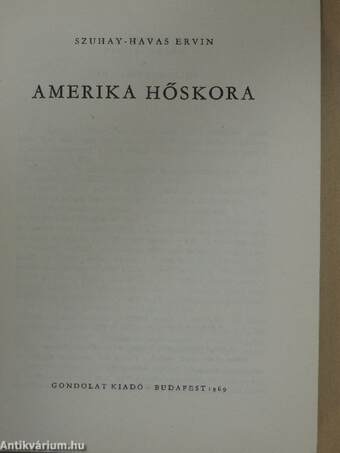 Amerika hőskora