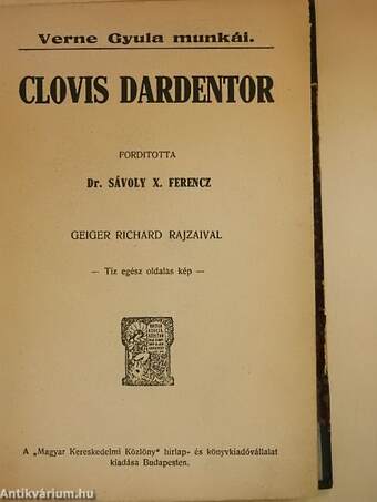 Clovis Dardentor/Dráma a levegőben