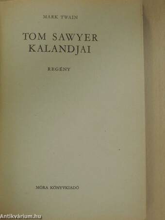 Tom Sawyer kalandjai