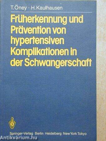 Früherkennung und Prävention von hypertensiven Komplikationen in der Schwangerschaft