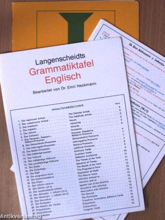 Langenscheidts Grammatiktafel - Englisch