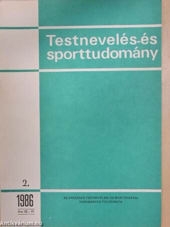 Testnevelés- és Sporttudomány 1986/2.
