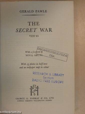 The Secret War