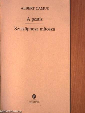 A pestis/Sziszüphosz mítosza