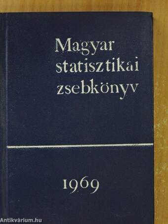 Magyar statisztikai zsebkönyv 1969.