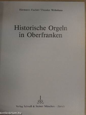 Historische Orgeln in Oberfranken