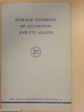 Surface finishing of aluminium and its alloys