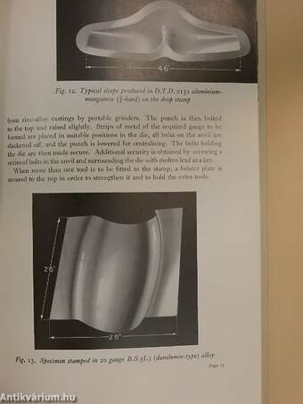 Forming of aluminium and its alloys by the drop stamp