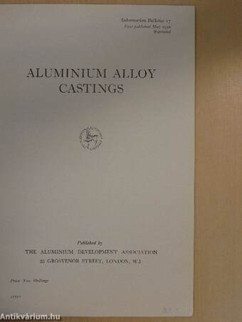 Aluminium alloy castings