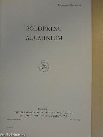 Soldering aluminium