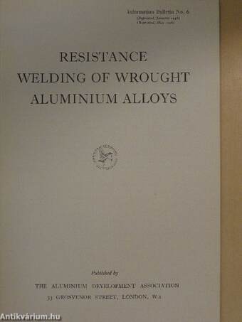 Resistance welding of wrought aluminium alloys