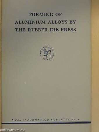 Forming of aluminium alloys by the rubber die press