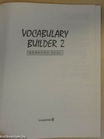 Vocabulary Builder 2